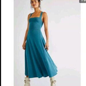Free People Dreamer Midi Dress, XS